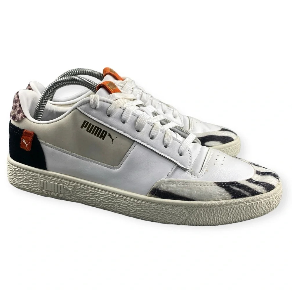 PUMA Shoes Ralph Sampson MC 'Wildcats' Sneakers Womens 8.5 Lace Up Leather White